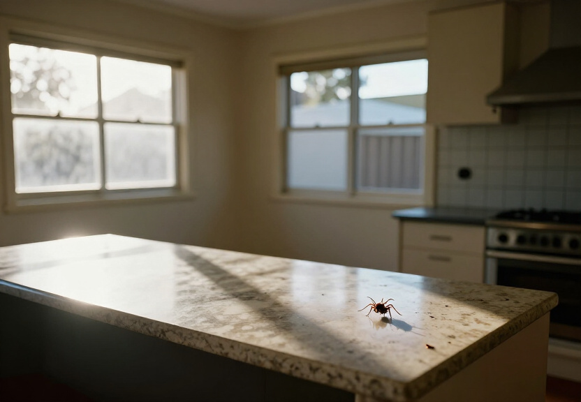 Termite damage in a Regents Park home before treatment